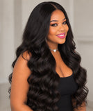 HD Lace Human Hair Body Wave Wig – The Luxe