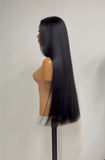 Luxury 100% Human Hair Bone Straight Glueless Wig | Pre-Plucked HD Lace Frontals & Closures
