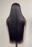 Luxury 100% Human Hair Bone Straight Glueless Wig | Pre-Plucked HD Lace Frontals & Closures