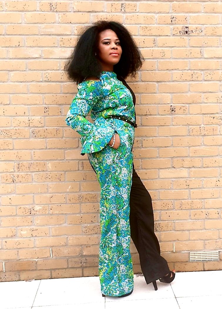 AFRICAN PRINT AMAKA WIDE LEGS JUMPSUIT – St Zandas | Fashion For All ...